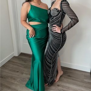 One Shoulder Cutout Maxi Dress - 100% Exclusive